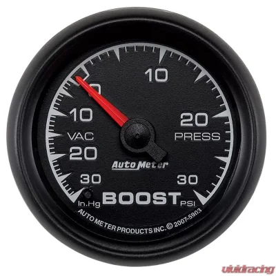 AutoMeter GAUGE; VAC/BOOST; 2 1/16in.; 30INHG-30PSI; MECHANICAL; ES - 5903