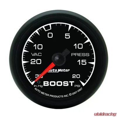 AutoMeter GAUGE; VAC/BOOST; 2 1/16in.; 30INHG-20PSI; MECHANICAL; ES - 5907