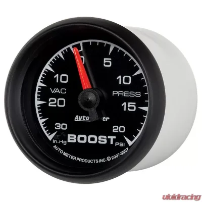 AutoMeter GAUGE; VAC/BOOST; 2 1/16in.; 30INHG-20PSI; MECHANICAL; ES - 5907