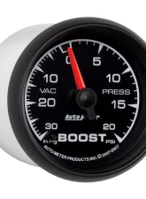 AutoMeter GAUGE; VAC/BOOST; 2 1/16in.; 30INHG-20PSI; MECHANICAL; ES                                     - 5907 - Image 3