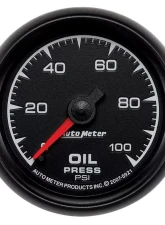 AutoMeter GAUGE; OIL PRESSURE; 2 1/16in.; 100PSI; MECHANICAL; ES                                     - 5921 - Image 3