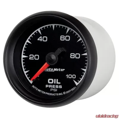 AutoMeter GAUGE; OIL PRESSURE; 2 1/16in.; 100PSI; MECHANICAL; ES - 5921