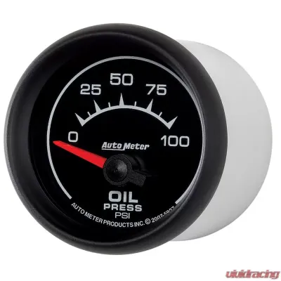 AutoMeter GAUGE; OIL PRESSURE; 2 1/16in.; 100PSI; ELECTRIC; ES - 5927