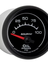 AutoMeter GAUGE; OIL PRESSURE; 2 1/16in.; 100PSI; ELECTRIC; ES                                     - 5927 - Image 3