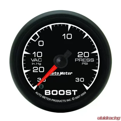 AutoMeter GAUGE; VAC/BOOST; 2 1/16in.; 30INHG-30PSI; DIGITAL STEPPER MOTOR; ES - 5959