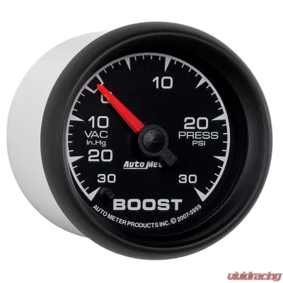 AutoMeter GAUGE; VAC/BOOST; 2 1/16in.; 30INHG-30PSI; DIGITAL STEPPER MOTOR; ES - 5959