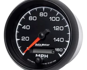 AutoMeter GAUGE; SPEEDOMETER; 3 3/8in.; 160MPH; ELEC. PROGRAMMABLE; ES