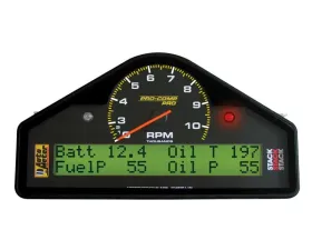 AutoMeter RACE DASH DISPLAY; 10.5K RPM/MPH/FUELP/OILP/OILT/WTMP/VOLT; PRO-COMP