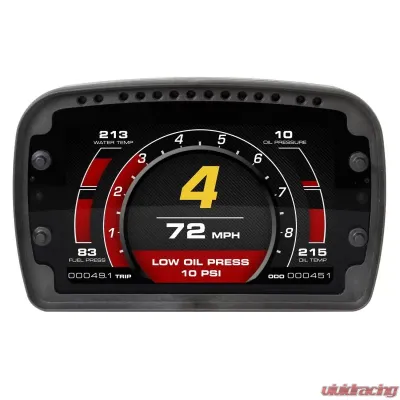AutoMeter Racing Instrument Display - 7" Color LCD Dash with Shift/Alarm Lights and Data Logging - 6021