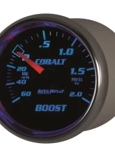 AutoMeter GAUGE; VAC/BOOST; 2 1/16in.; 60CMHG-2.0BAR; MECHANICAL; COBALT                                     - 6103-M - Image 3