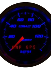 AutoMeter GAUGE; SPEEDOMETER; 3 3/8in.; 140MPH; GPS; COBALT                                     - 6280 - Image 4