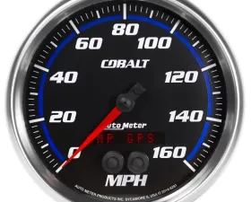 AutoMeter GAUGE; SPEEDOMETER; 5in.; 160MPH; GPS; COBALT