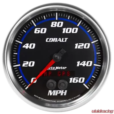 AutoMeter GAUGE; SPEEDOMETER; 5in.; 160MPH; GPS; COBALT - 6281