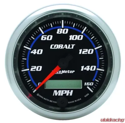 AutoMeter GAUGE; SPEEDOMETER; 3 3/8in.; 160MPH; ELEC. PROGRAMMABLE; COBALT - 6288