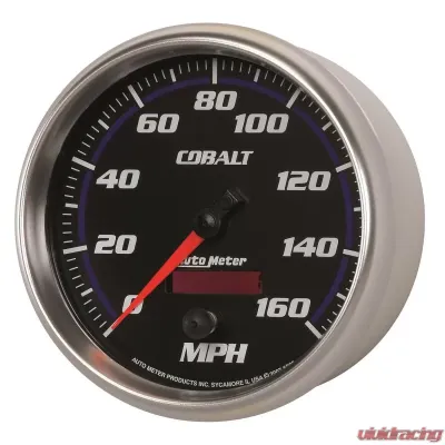 AutoMeter GAUGE; SPEEDOMETER; 5in.; 160MPH; ELEC. PROGRAMMABLE; COBALT - 6289