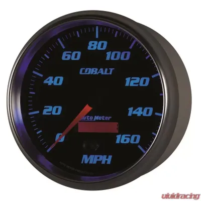 AutoMeter GAUGE; SPEEDOMETER; 5in.; 160MPH; ELEC. PROGRAMMABLE; COBALT - 6289