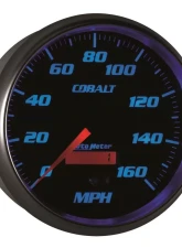 AutoMeter GAUGE; SPEEDOMETER; 5in.; 160MPH; ELEC. PROGRAMMABLE; COBALT                                     - 6289 - Image 6