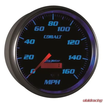 AutoMeter GAUGE; SPEEDOMETER; 5in.; 160MPH; ELEC. PROGRAMMABLE; COBALT - 6289