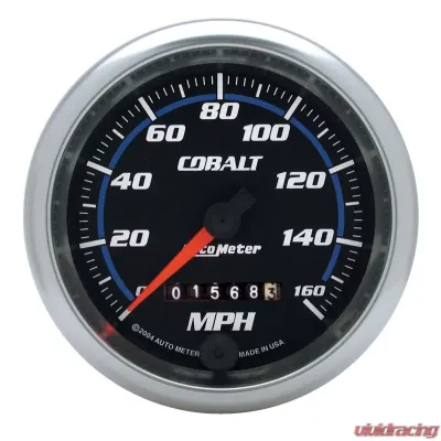 AutoMeter GAUGE; SPEEDOMETER; 3 3/8in.; 160MPH; MECHANICAL; COBALT - 6293