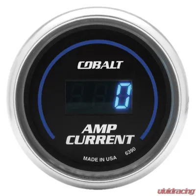 AutoMeter GAUGE; STEREO AMP CURRENT; 2 1/16in.; 250A; DIGITAL; COBALT - 6390