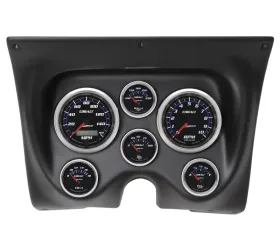 AutoMeter GAUGE KIT; 6 PC; CAMARO/FIREBIRD 67-68; TACH/MPH/FUEL/OILP/WTMP/VOLT; COBALT