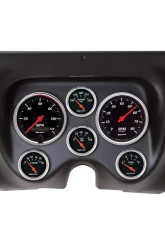 AutoMeter 6pc Designer Black Gauge Kit Chevrolet Camaro | Pontiac Firebird 1967-1968                                     - 7020-DB - Image 7