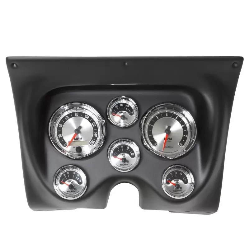 AutoMeter GAUGE KIT; 6 PC; CAMARO/FIREBIRD 67-68; TACH/MPH/FUEL/OILP/WTMP/VOLT; AM - 7020