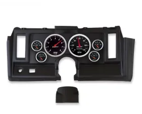 AutoMeter 6pc Designer Black Gauge Kit Chevrolet Camaro 1969