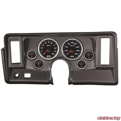AutoMeter GAUGE KIT; 6 PC; NOVA 69-76; TACH/MPH/FUEL/OILP/WTMP/VOLT; COBALT Chevrolet Nova 1969-1976 - 7024-CB