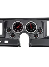 AutoMeter 6pc Designer Black Gauge Kit Chevrolet Nova 1969-1976                                     - 7024-DB - Image 7