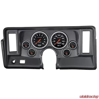 AutoMeter GAUGE KIT; 6 PC; NOVA 69-76; TACH/MPH/FUEL/OILP/WTMP/VOLT; SPORT-COMP Chevrolet Nova 1969-1976 - 7024-SC