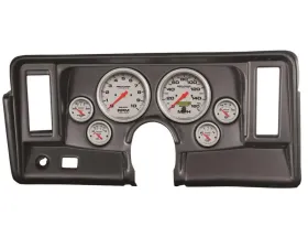 AutoMeter GAUGE KIT; 6 PC; NOVA 69-76; TACH/MPH/FUEL/OILP/WTMP/VOLT; ULTRA-LITE Chevrolet Nova 1969-1976