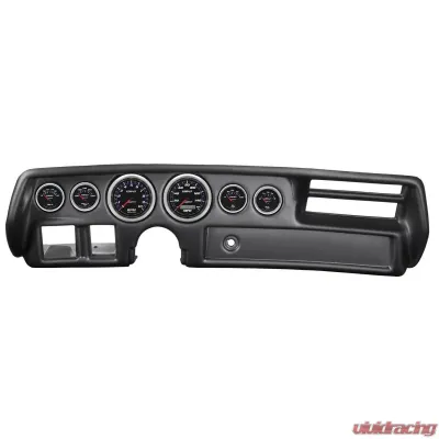 AutoMeter GA KIT; 6 PC; CHEVELLESS/ELCAMINO/MONTE 70-72; RPM/MPH/FUEL/OILP/WTMP/BAT; CBLT Chevrolet 1970-1972 - 7025-CB
