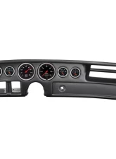 AutoMeter 6pc Designer Black Gauge Kit Chevrolet  Cheveless | Elcamino | Monte 1970-1972                                     - 7025-DB - Image 7