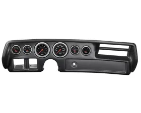 AutoMeter GAUGE KIT; 6 PC; CHEVELLESS/ELCAMINO/MONTE 70-72; RPM/MPH/FUEL/OILP/WTMP/BAT; SC Chevrolet 1970-1972