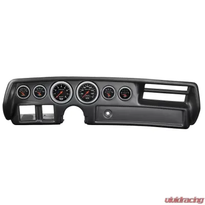 AutoMeter GAUGE KIT; 6 PC; CHEVELLESS/ELCAMINO/MONTE 70-72; RPM/MPH/FUEL/OILP/WTMP/BAT; SC Chevrolet 1970-1972 - 7025-SC