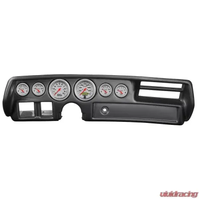 AutoMeter GAUGE KIT; 6 PC; CHEVELLESS/ELCAMINO/MONTE 70-72; RPM/MPH/FUEL/OILP/WTMP/BAT; UL Chevrolet 1970-1972 - 7025-UL
