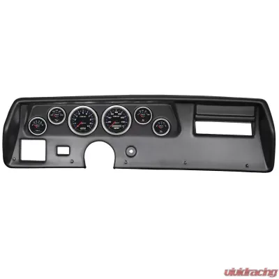 AutoMeter GA KIT; 6 PC; CHEVELLE/ELCAMINO/MALIBU 70-72; RPM/MPH/FUEL/OILP/WTMP/BAT; CBLT Chevrolet 1970-1972 - 7026-CB