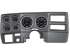 AutoMeter GAUGE KIT; 6 PC; CHEVY TRUCK/SUBURBAN 73-83; RPM/MPH/FUEL/OILP/WTMP/VOLT; COBALT Chevrolet