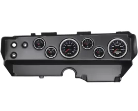 AutoMeter GAUGE KIT; 6 PC; EBODY/CUDA/CHALLENGER 70-74; TACH/MPH/FUEL/OILP/WTMP/VOLT; CBLT