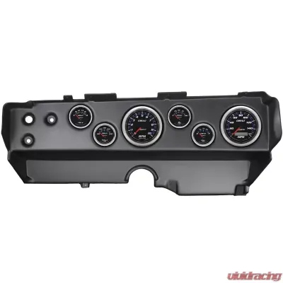 AutoMeter GAUGE KIT; 6 PC; EBODY/CUDA/CHALLENGER 70-74; TACH/MPH/FUEL/OILP/WTMP/VOLT; CBLT - 7029-CB