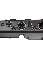AutoMeter 6pc Designer Black Gauge Kit E-Body | Cuda | Challenger 1970-1974                                     - 7029-DB - Image 7