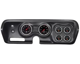 AutoMeter 6pc Designer Black Gauge Kit Dodge B-Body | Charger 1971-1974