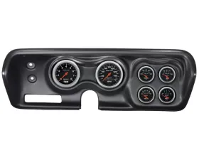 AutoMeter GAUGE KIT; 6 PC; BBODY/CHRGR/GTX/RDRNR/SAT 71-74; RPM/MPH/FUEL/OILP/WTMP/BAT; SC Dodge 1971-1974