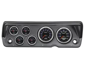 AutoMeter GAUGE KIT; 6 PC; ABODY/DUSTER/DEMON/DART 70-76; RPM/MPH/FUEL/OILP/WTMP/BAT; CBLT