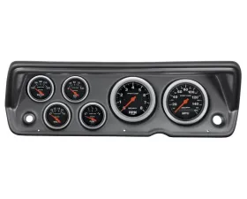 AutoMeter GAUGE KIT; 6 PC; ABODY/DUSTER/DEMON/DART 70-76; TACH/MPH/FUEL/OILP/WTMP/VOLT; SC