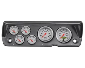 AutoMeter GAUGE KIT; 6 PC; ABODY/DUSTER/DEMON/DART 70-76; TACH/MPH/FUEL/OILP/WTMP/VOLT; UL