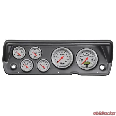 AutoMeter GAUGE KIT; 6 PC; ABODY/DUSTER/DEMON/DART 70-76; TACH/MPH/FUEL/OILP/WTMP/VOLT; UL - 7031-UL