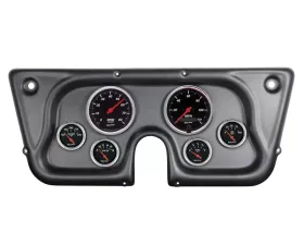 AutoMeter 6pc Designer Black Gauge Kit Chevrolet Truck C/K | K5 | Suburban 1967-1972