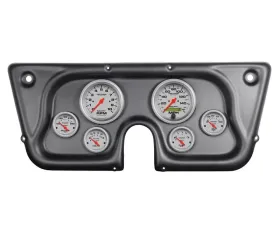 AutoMeter GAUGE KIT; 6 PC; CHEVY TRK C/K/K5/SUBRBN 67-72; TACH/MPH/FUEL/OILP/WTMP/VOLT; UL Chevrolet 1967-1972